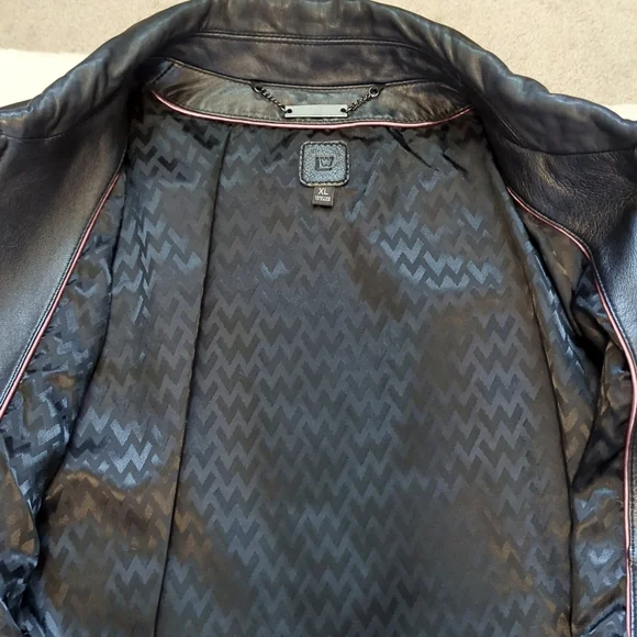 Wilsons Leather Black Leather Jacket - Picture 7 of 10